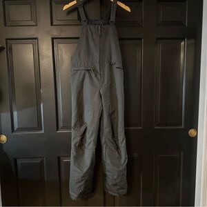 Arctix Kids Gray Insulated Bib Overalls Ski Snow Pants Youth Size L 5K winter